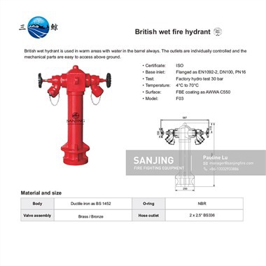 Fire Hydrant Bs750 Type 2